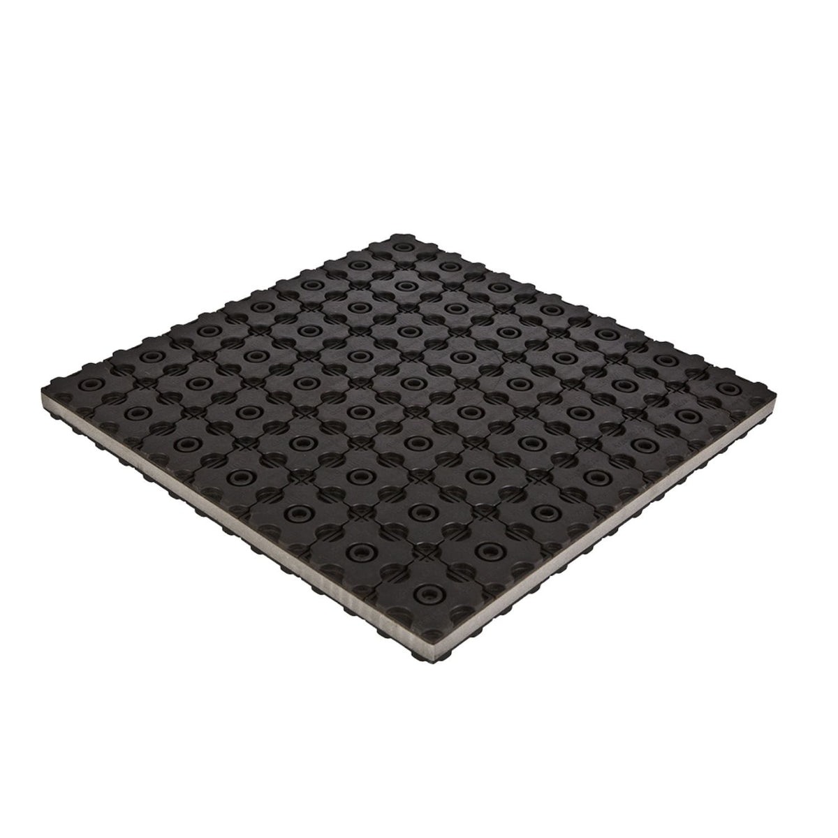 Acrefine modular anti-vibration pad sheet, 350 × 350 mm, 49 modules (7 × 7) that can be cut apart.