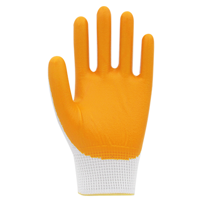 Beybi Polyester Knitted Nitrile Gloves Pn5 Yellow