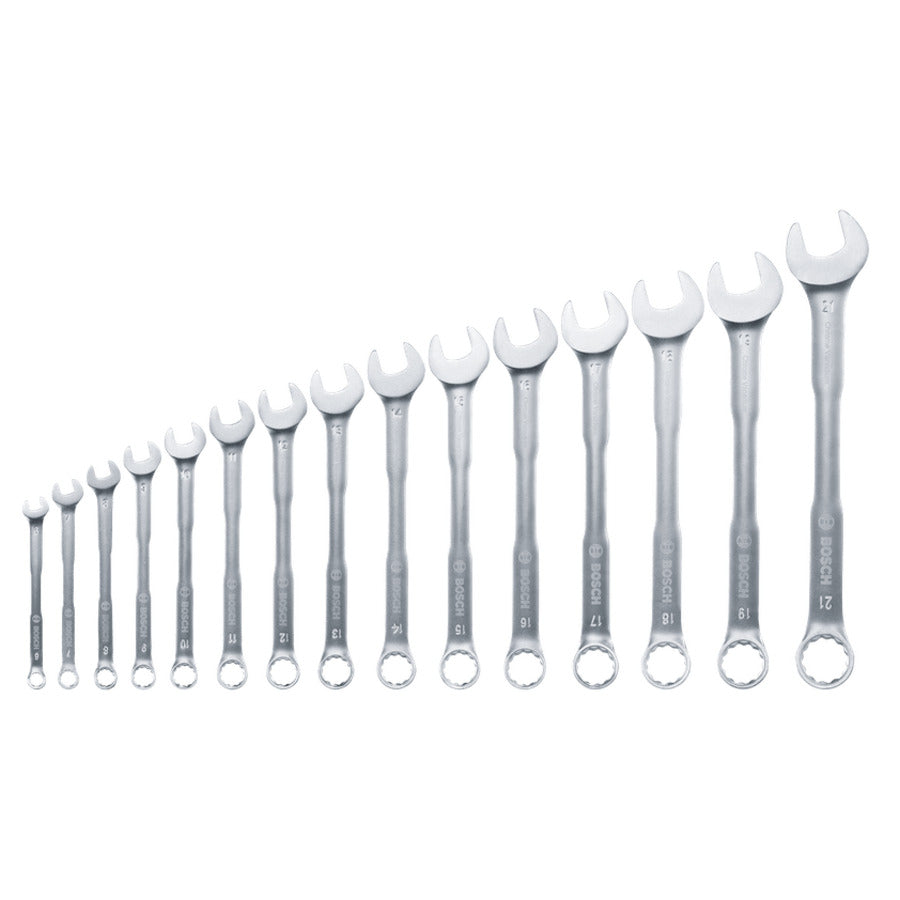 Bosch Combination Spanner Set 15-Piece