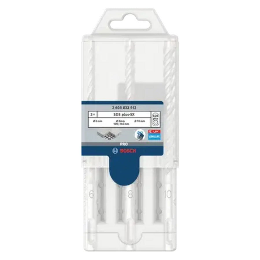 Bosch Professional SDS plus Drill Bit Set 3-Piece