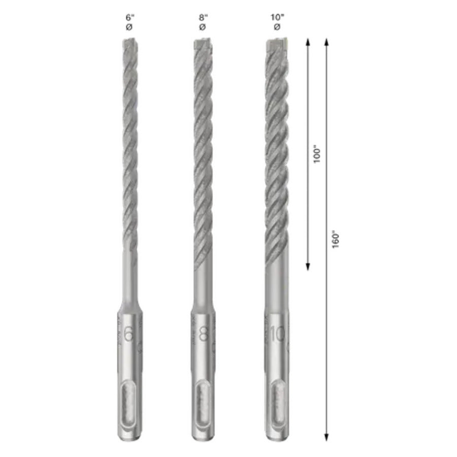 Bosch Professional SDS plus Drill Bit Set 3-Piece