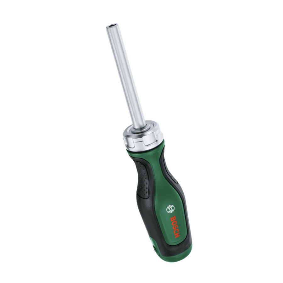 Bosch Ratchet Screwdriver with 12 Bits