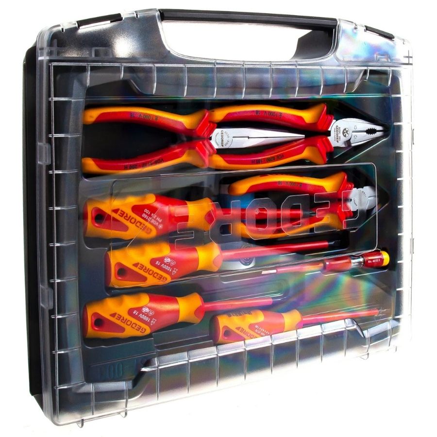 Gedore 1000V Insulated Electrician Tool Set 8 Pieces