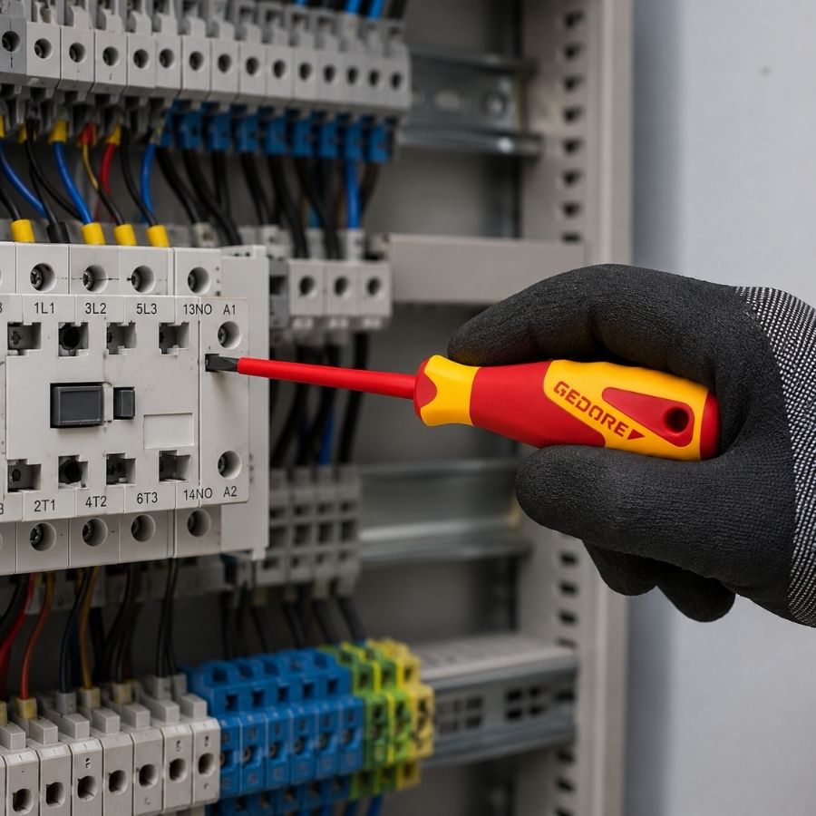 Gedore Flat Head VDE Screwdriver