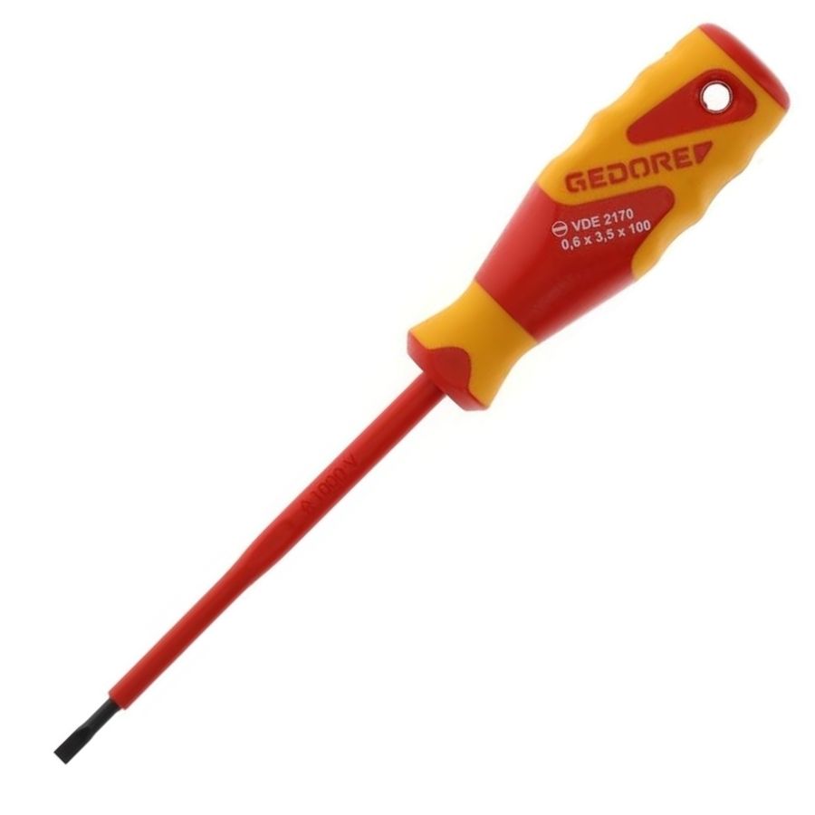 Gedore Flat Head VDE Screwdriver