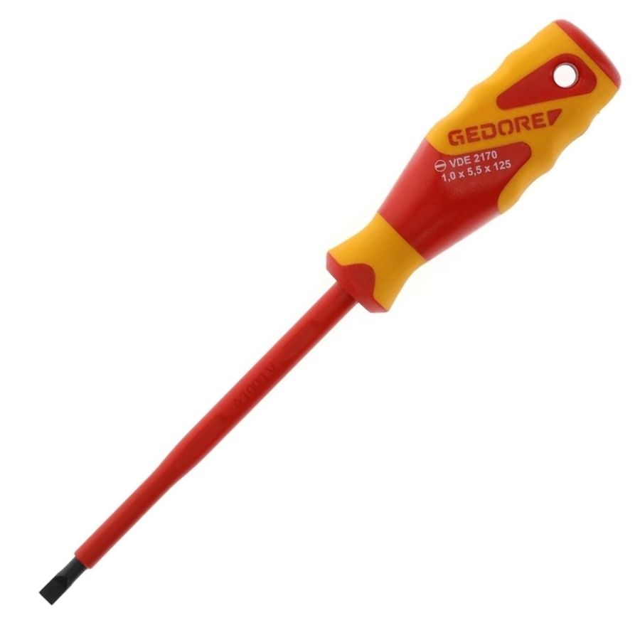 Gedore Flat Head VDE Screwdriver