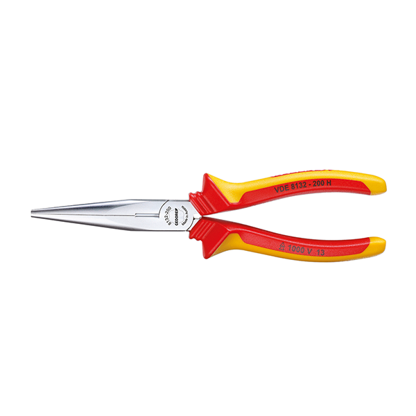 Gedore VDE Long Nose Pliers 160 mm