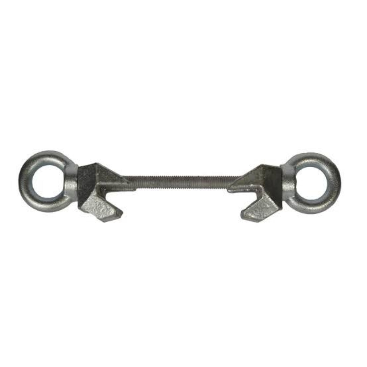 Gripple GF bracket kit: two jaw clamps on a threaded bar, each with a forged eyelet.
