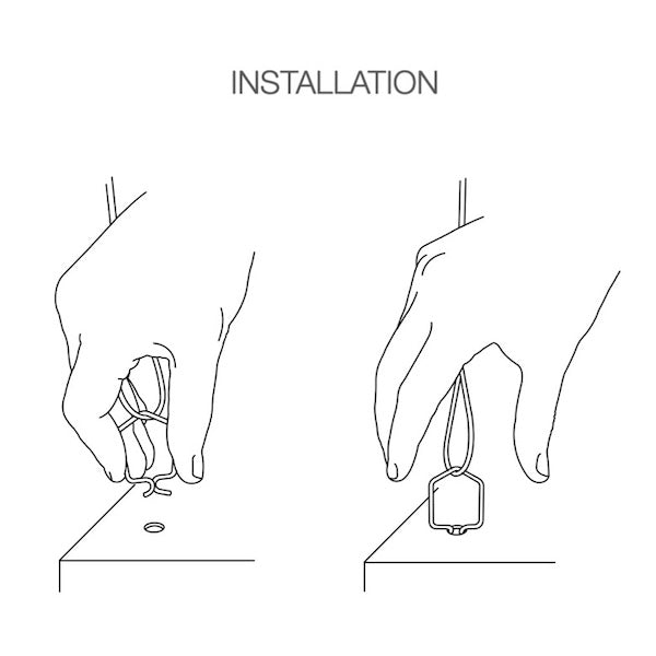Gripple Spring Clip for Wire Rope Hangers