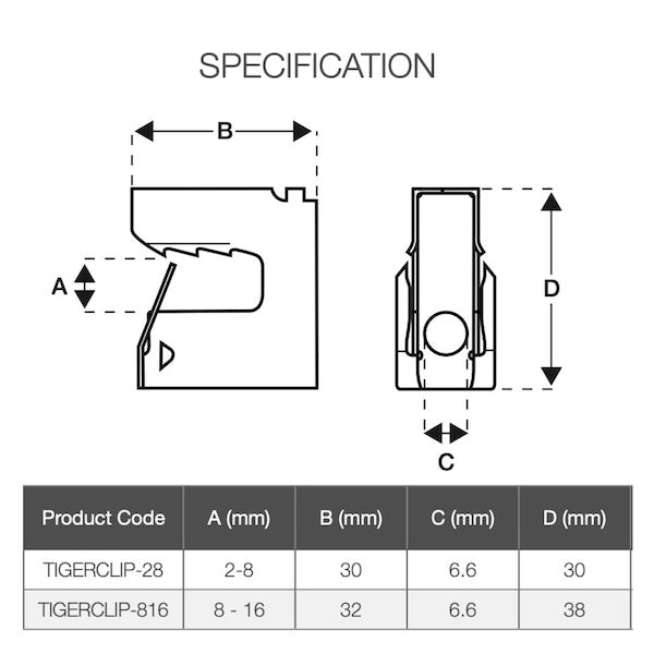 Gripple Tiger Clip gripple-tiger-clip
