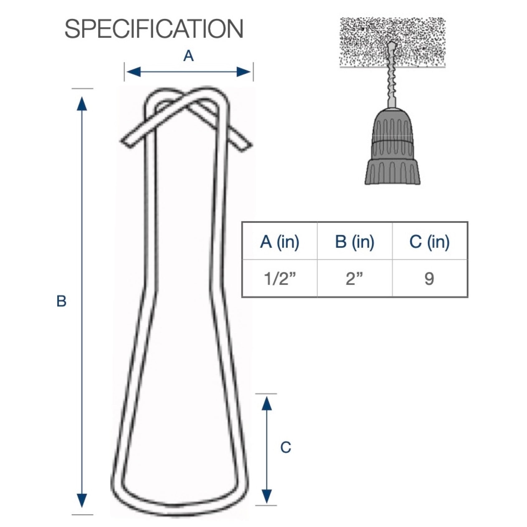 Gripple Wire Anchor for Fast and Easy Anchoring