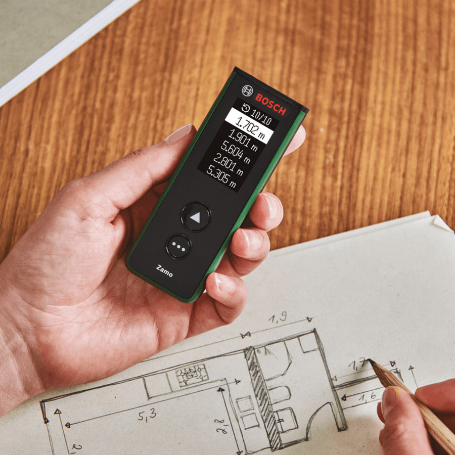 Bosch Laser Measure Zamo 25m | Digital Laser Distance Meter